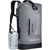 IDRYBAG Waterproof Backpack for Men 20L/30L/40L, Floating Dry Bag Kayak, Dry Backpack Hiking