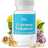 G-Arouse Enhancer for Female | Libido Booster for Women | Fast Acting Formula w/Horny Goat Weed, Maca Root, Tongkat Ali & Tribulus | Female Libido Booster for Energy, 60 Capsules