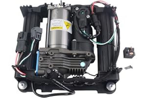 AKWH 949-920 Air Suspension Compressor Pump with Bracket LR041777 Replacement for 2006-2012 Range Rover AMK Style L322 3.6 TDV8 RQG500100 P-2646