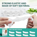 Welnove 8 Pack Toe Separators Aloe Vera Medical Gel Foot Spacers view 6