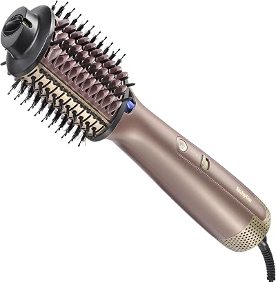 BaByliss Air Power Volume 2-in-1 Dryer Styler Gold AS95U 1000W Ionic Ceramic