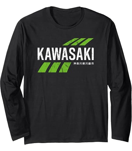 Amazon.com: Kawasaki Japan Long Sleeve T-Shirt : Clothing, Shoes