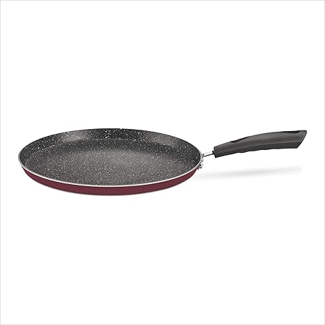 Treo by Milton Granito Induction Omni Tawa, 29 cm, Burgundy