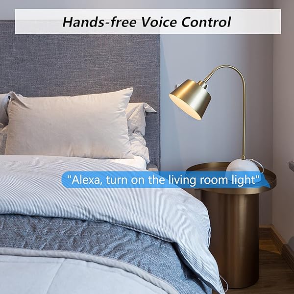 Interruptor WiFi 2 Vas Maxcio Conmutador de Luz WiFi Control de App y Voz Mini Enchufe Inteligente WiFi con Temporizador Compatible con Alexa y Google Home Se Necesita Neutro