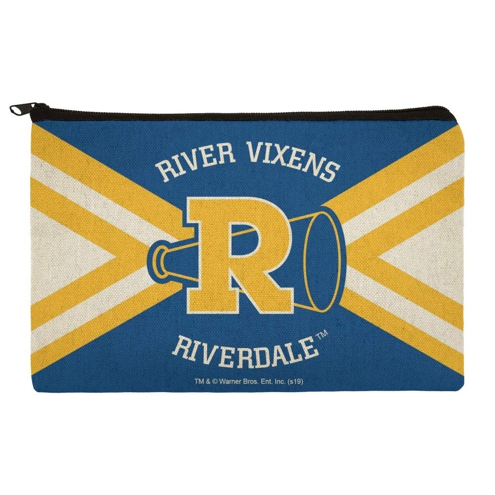 GRAPHICS & MORE Riverdale River Vixens Cheer Logo Makeup Cosmetic Bag Organizer Pouch