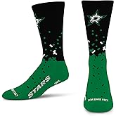For Bare Feet NHL unisex-child Spray Zone Crew Sock Nhl Youth
