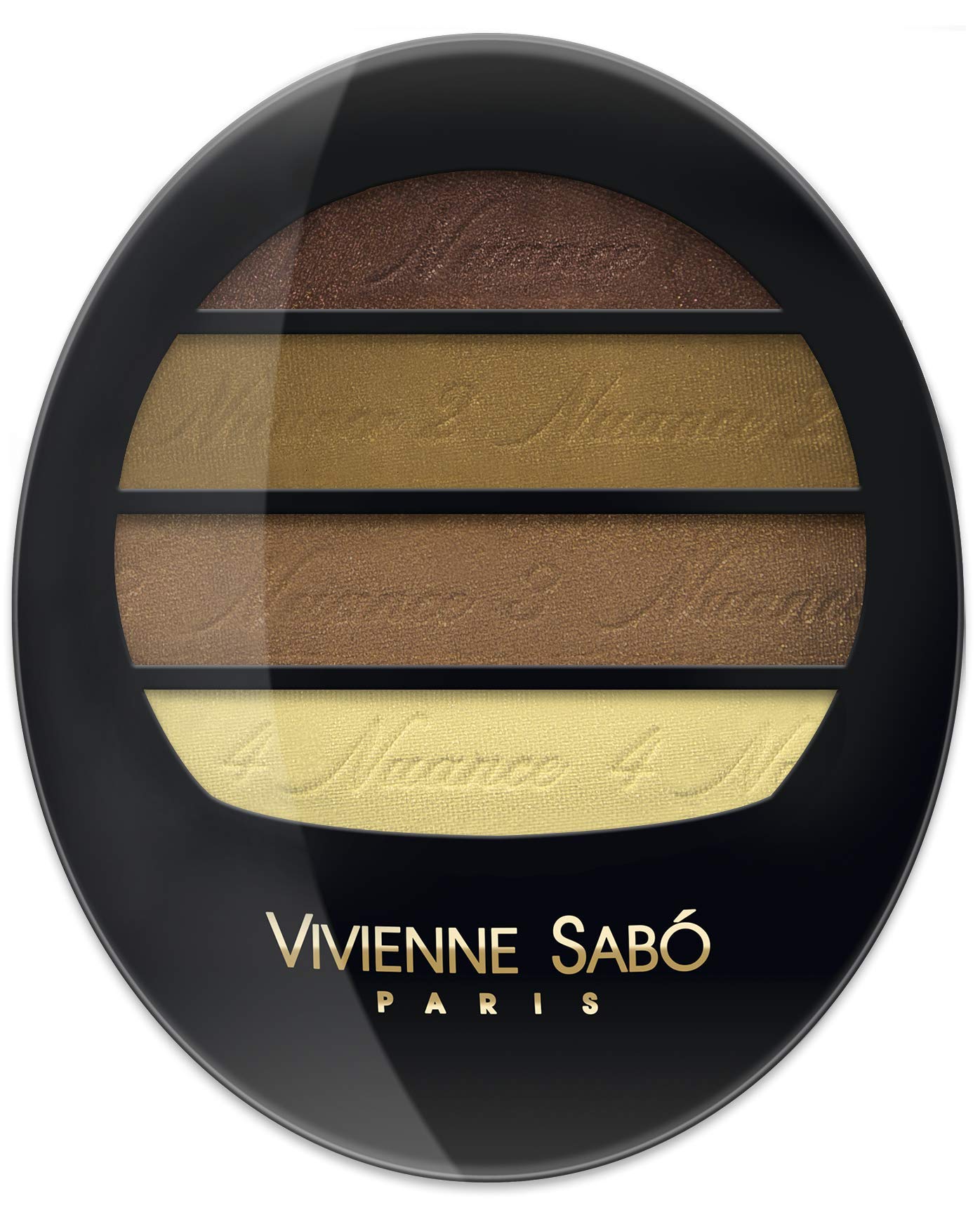 Vivienne Sabo - Quartet Eyeshadow / Ombre a Paupieres Quartette / Quatre Nuances 74 - milk chocolate