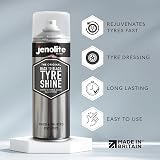 Jenolite Back To Black Tyre Shine Aerosol 500ml Restores & Protects view 5