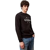 Calvin Klein Men's Monogram Logo Crewneck Sweatshirt
