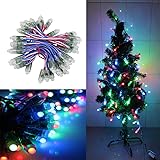 50pcs DC5V 12mm Diffused Digital RGB LED Pixels Lights WS2811 Addressable Color