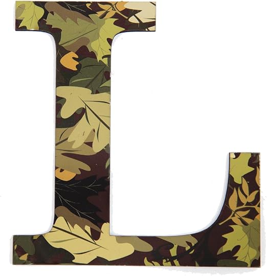 Amazon Com 11 Tall Mossy Oak Designer Camo Wall Letter L Camo
