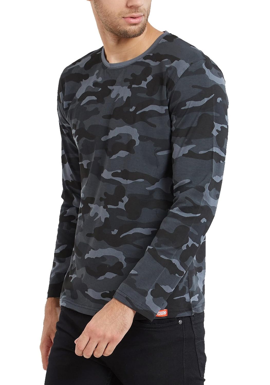 wyo wear your opinion men's cotton camouflage t-shirt