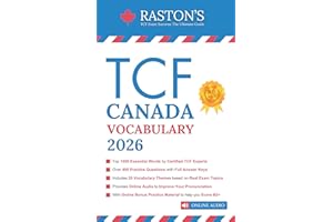 TCF Canada Vocabulary -1000 Essential Words for Success in TCF Exam + Practice Questions & Answers (TCF Canada Practice Books
