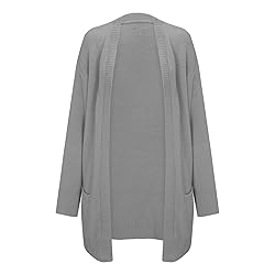 Cardigan for Women Dressy with Pockets Blue Kimonos