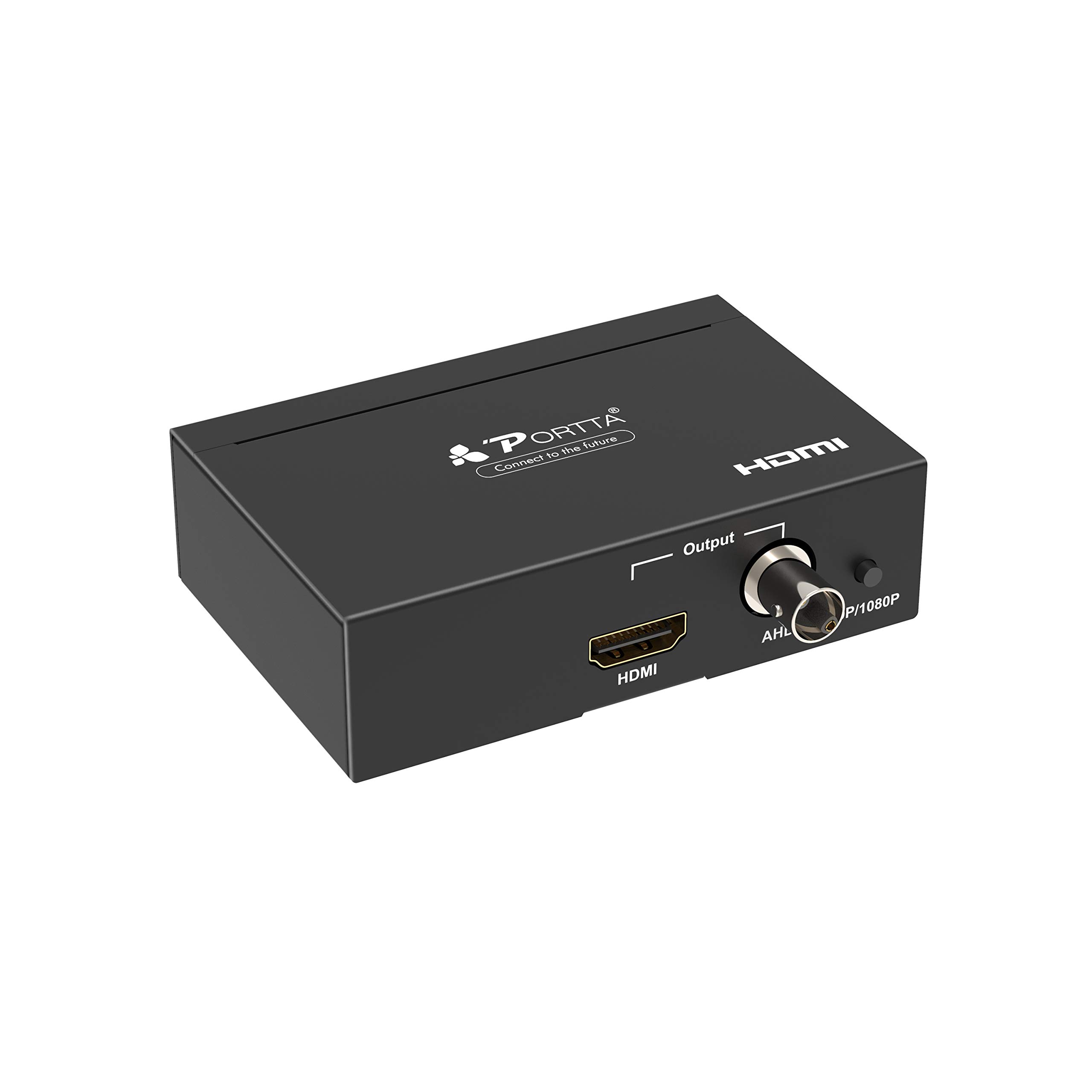 Portta AHD Converter AHD To HDMI AHD Converter Upscaler (720p/1080p)