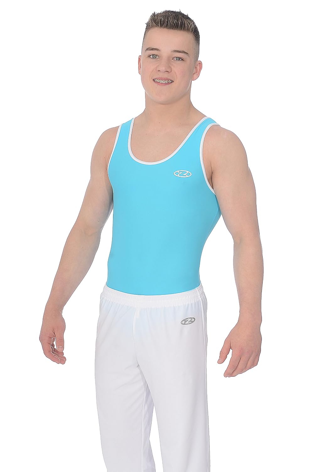 Justaucorps Similicuir Homme Avec Bretelles - Body Une Pièce Sport Et Décontracté