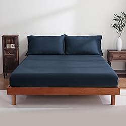 100% Pure French Linen Fitted Sheet Set 1 Fitted