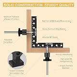 Housolution 90 Degree Positioning Squares 4 Pack 5.5 in Aluminum Corner Clamps view 4