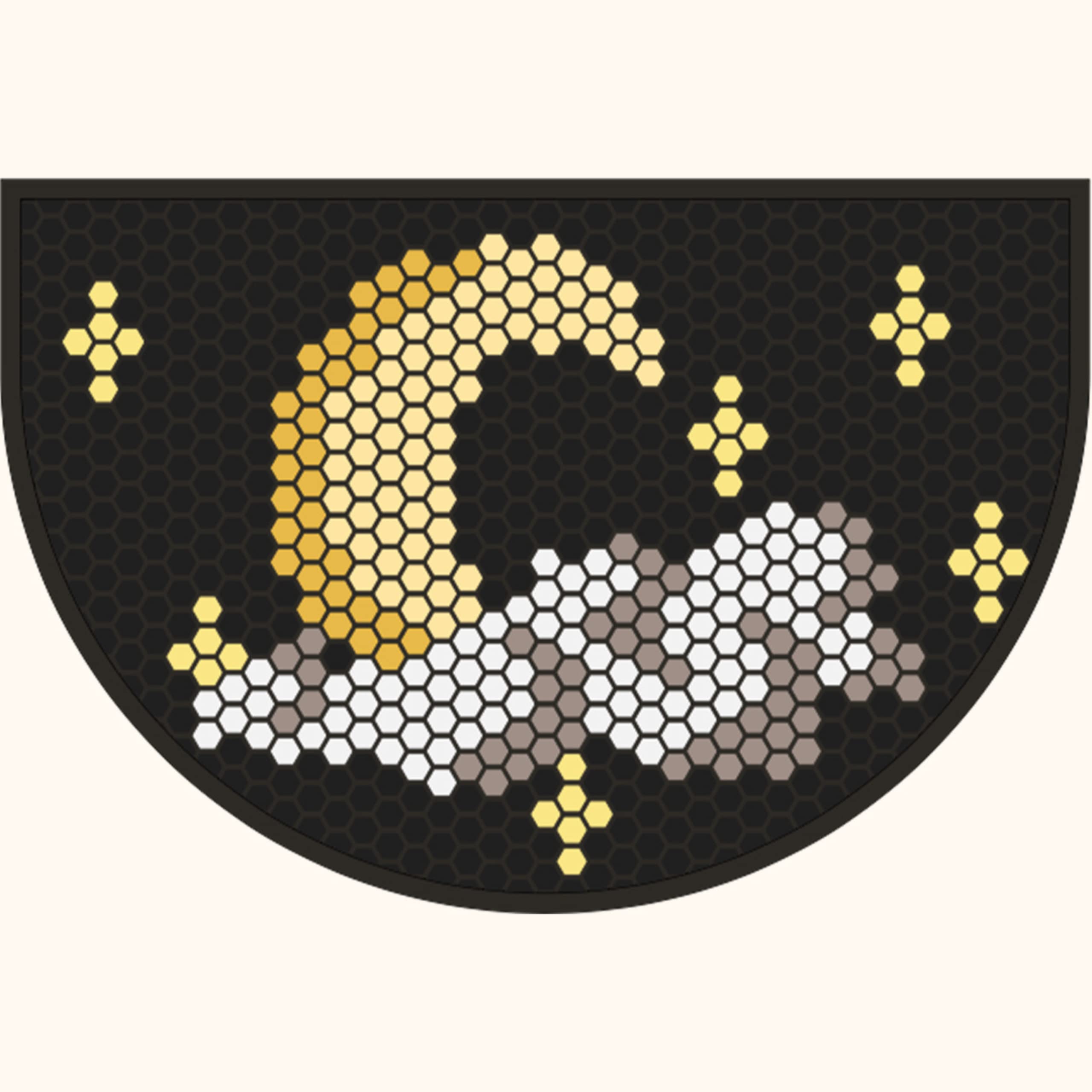 Letterfolk Doormat Tile Set - Color Tile for Customizable Mat Design - Set of 75, Fog - Image 5