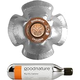 Goodnature Top Up Pack for A24 Trap, Chocolate Paste Pump &amp; CO₂ Canister | Includes Automatic Chocolate Paste Pump, 16g CO₂ Canister, keeps your A24 Trap running for up to 6 months.
