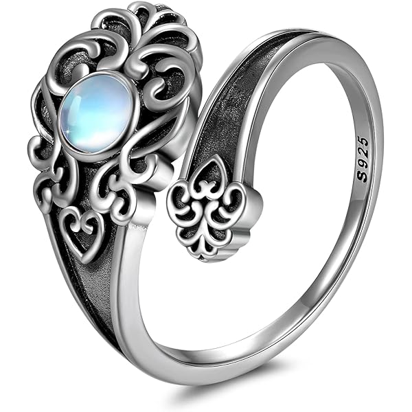 Amazon.com: Pandora Ring 180057C01-54 Vintage Three Stones