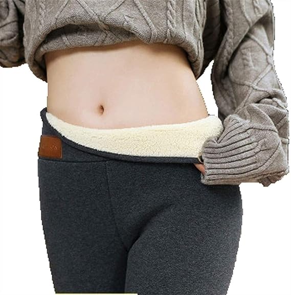 Legging Thermique Femme Hiver - Doublure Polaire Chaude, Taille Haute - Confortable Et Élégant Pour Sport Et Quotidien