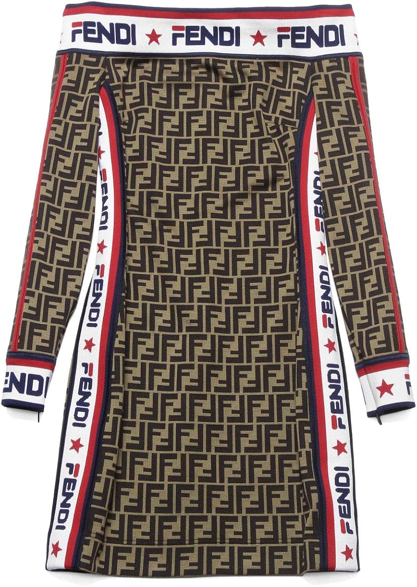 Amazon フェンディ Fendi 長袖ワンピース ブラウン 42 Fd9866 A5vc F03qe 並行輸入品 ワンピース チュニック 通販