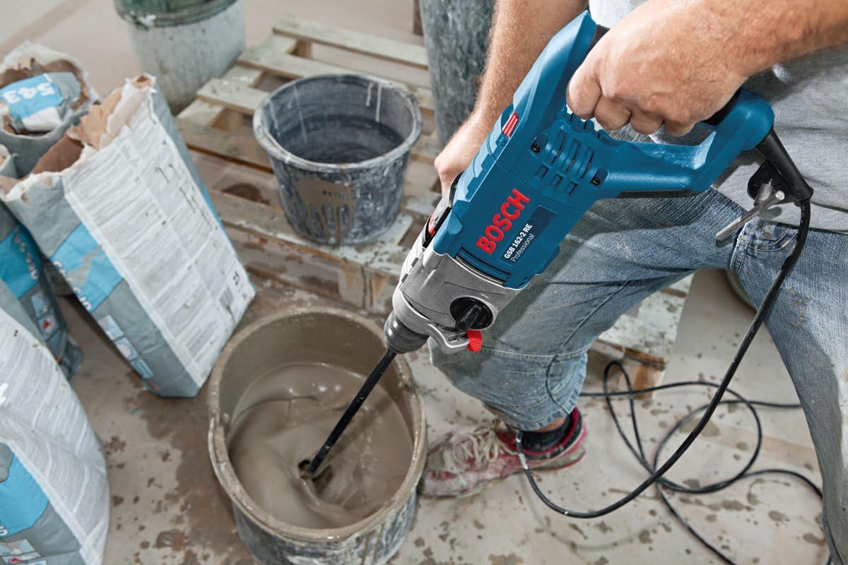 Bosch Professional Impact Drill GSB 162-2 RE (240V), Blue, 240 V - Image 4