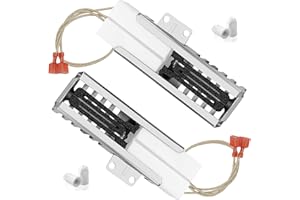 (2 PCS) PB040001 Viking Ignitor - Gas Range Oven Igniter for Viking Ranges | 365-Day Warranty, Replaces AP5315579,792263,065650-000,SGR4001 | Includes 4 Ceramic Nuts (By Vypart)