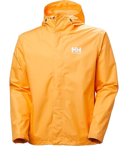 Amazon.com: Helly Hansen Roan WP Rain Anorak Jacket Men, 399 Ochre