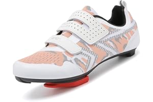 ULTIANT Unisex Cycling Shoes Compatible with Peloton Indoor Riding Road Bicycle with Delta Cleats Outdoor Pedal Bike Shoes