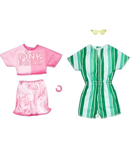 Tenue Pour Poupée Barbie - Référence 2445 - Occasion - Vêtement Poupée Mattel