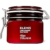 ELEMIS Exotic Lime & Ginger Salt Glow 490g, Invigorating Salt Scrub To Exfoliate & Soften Skin