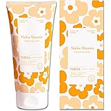 Nabia Plant-based Natural Face Wash with Vitamin C: Gentle and Clean Revitalizing Cleanser, 5.07 Fl Oz