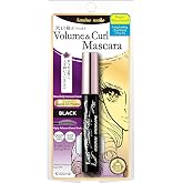 Heroine Make by KissMe Volume &amp; Curl Mascara Black | Waterproof, Volumizing &amp; Lengthening Mascara for Thick, Defined Lashes | Smudge-Proof, Curling Formula | Made in Japan