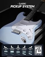 Donner DST-80 Electric Guitar 39 Beginner Kit with Amp Gig Bag Tuner view 3