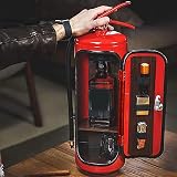 fanelod Bar Fire Extinguisher Whiskey Cabinet Wine Holder Storage Container view 5