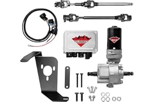 Rugged Front Electric Power Steering Kit for Polaris Ranger 500/700/800/Diesel, is A Bolt On System, Steers Easily When Navig