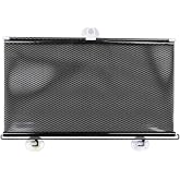 uxcell Retractable Car Auto Window Sun Shade Visor Windshield Roller Blind 50cm x 125cm