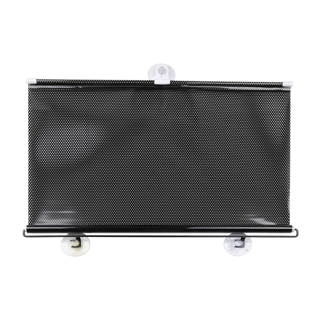 sourcing map Retractable Car Window Sun Shade Visor Windshield Roller 50x125cm