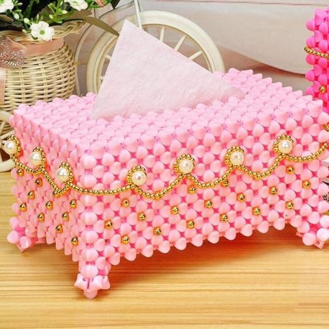 Amazon Yisunf ティッシュケース おしゃれ ホルダー ティッシュボックスティッシュボックスストレージボックスティッシュ ホルダーアクリルクリエイティブティッシュボックスゴールド欧州の手作りナプキンホルダー収納ボックスカバー表車のティッシュペーパーホームホテル