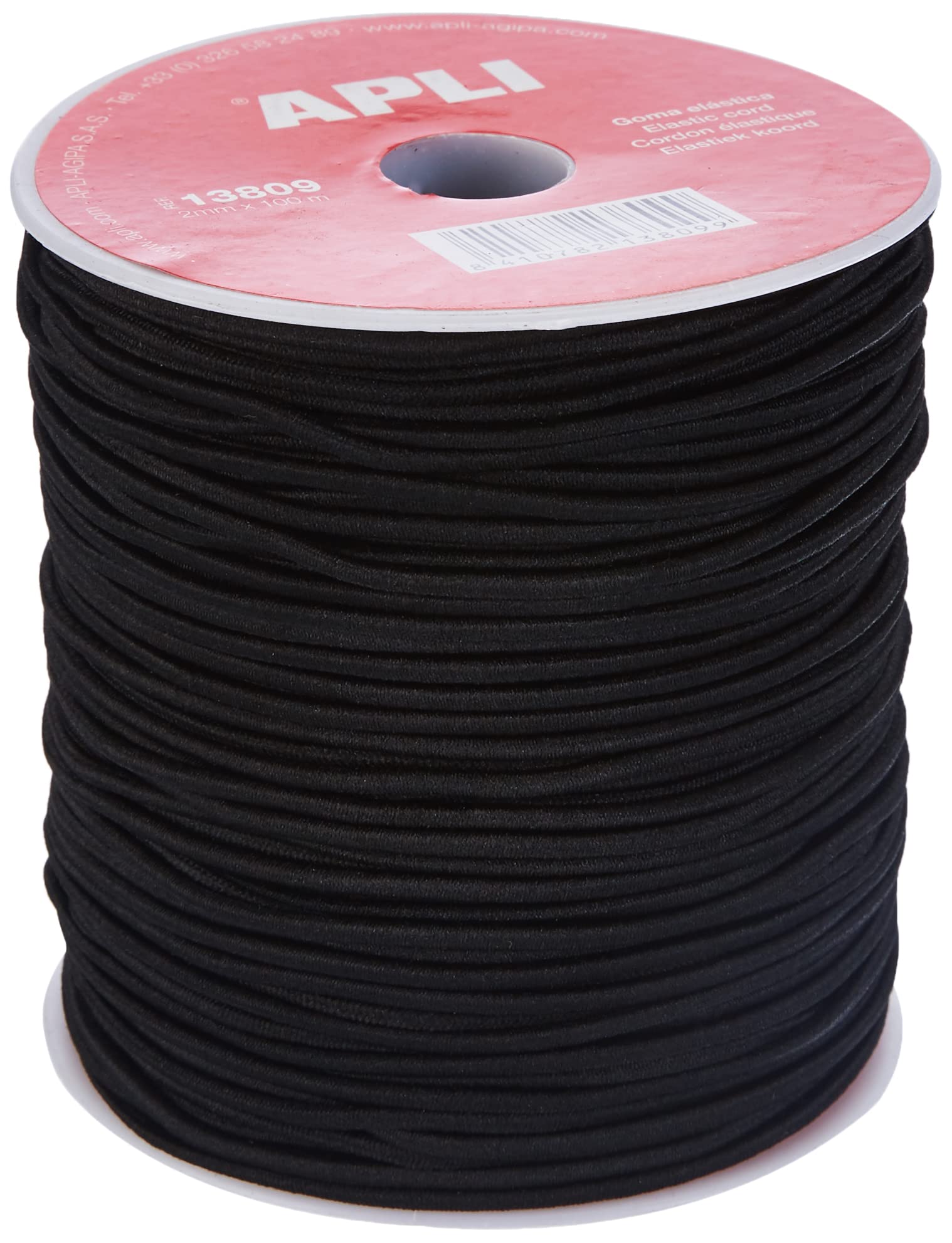 Apli 946041 - Elastic Rubber Bobbin 2mm x 100 m