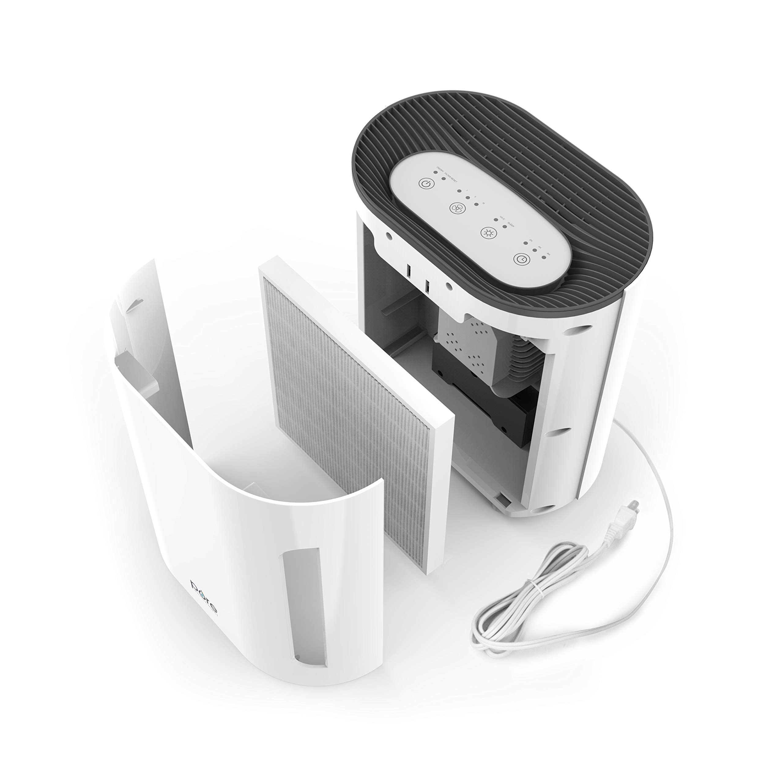 Pure Enrichment PureZone Air Purifier 3in1 True HEPA Filter with UVC