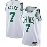 Outerstuff Jaylen Brown Boston Celtics NBA Kids Youth 8-20 Association Edition White Swingman Jersey