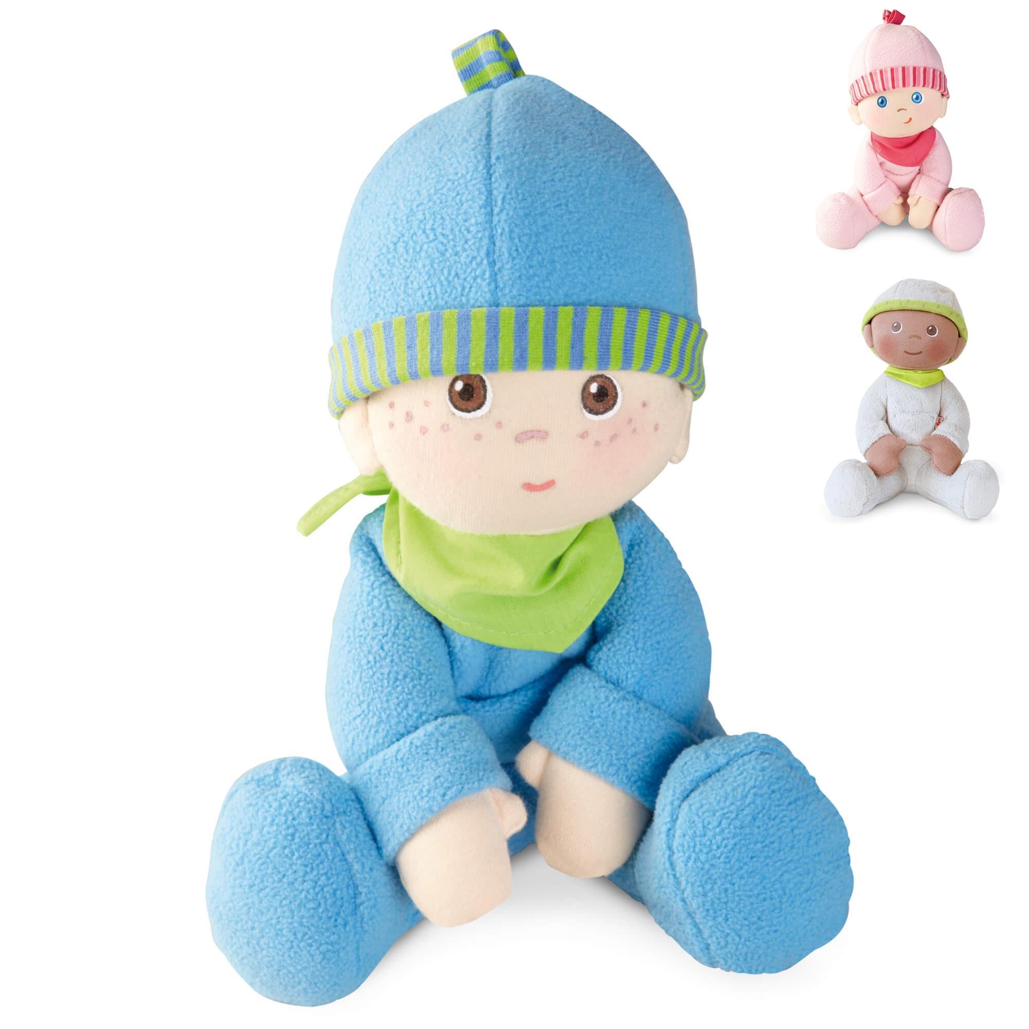 HABA Snug-Up Soft Plush Luis First Baby Doll 8