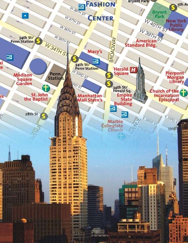 New York Puzzle Company – National Geographic New York City Map Mini ...