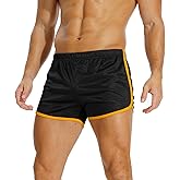 AIMPACT Mens Running Shorts Breathing Workout Gym Booty Short Shorts