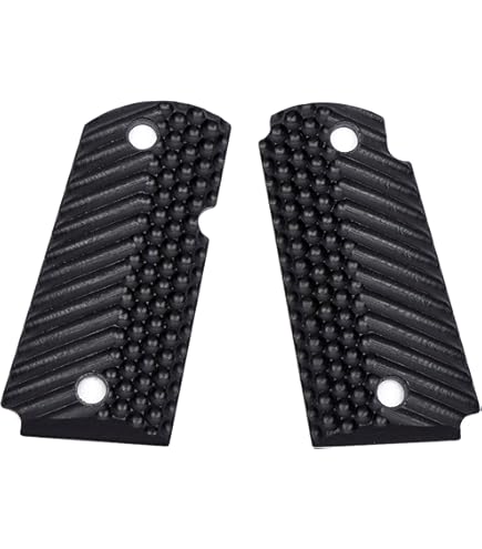 Ebony Punisher Kimber Micro 9 Grips - Laser Engraved Wood Gun Grips