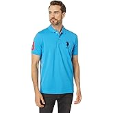 U.S. Polo Assn. Mens Solid Pique Polo Shirt