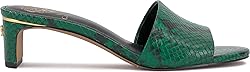 Vince Camuto Women's Linanna Heeled Sandal, Emerald